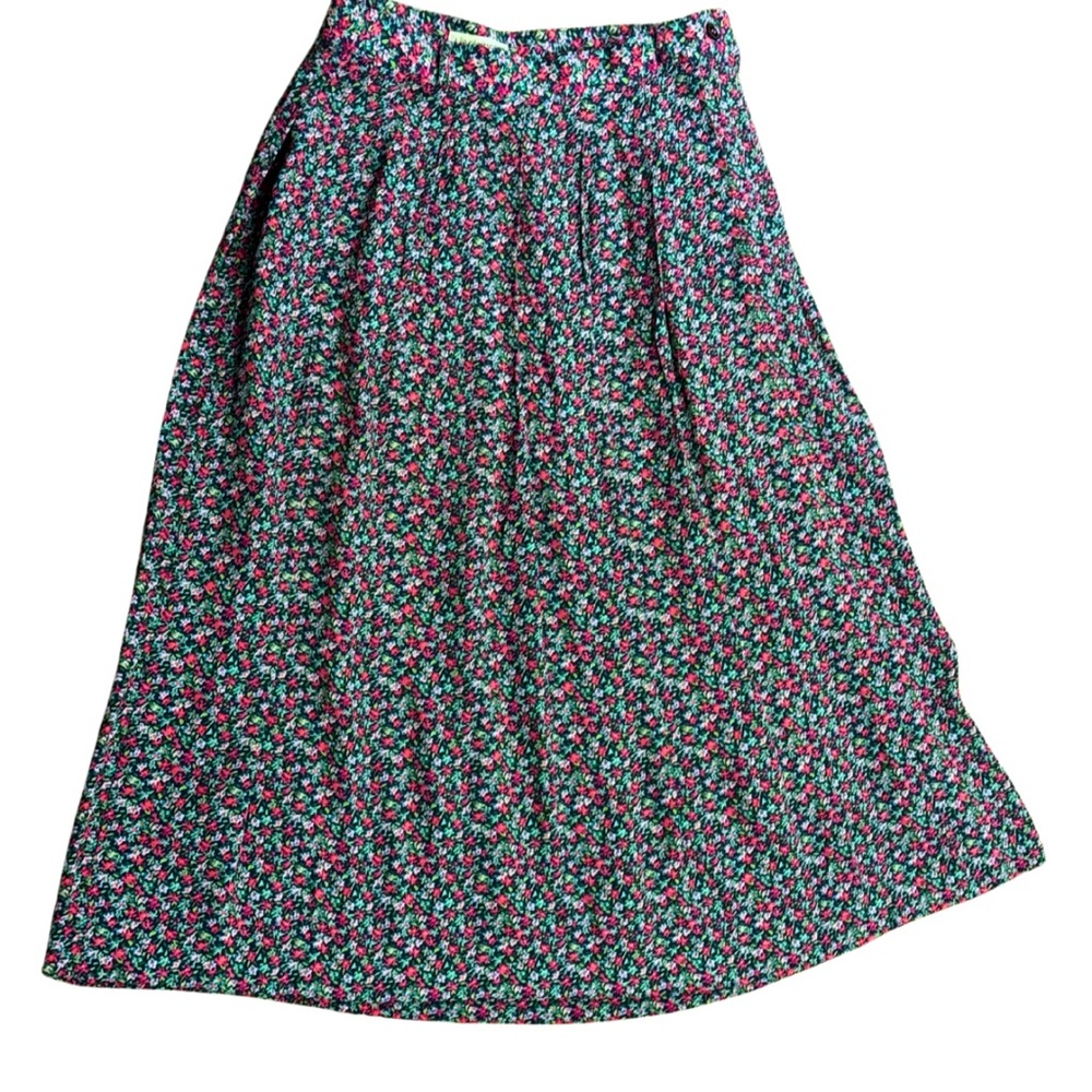 Vintage Liz Claiborne Midi floral skirt
